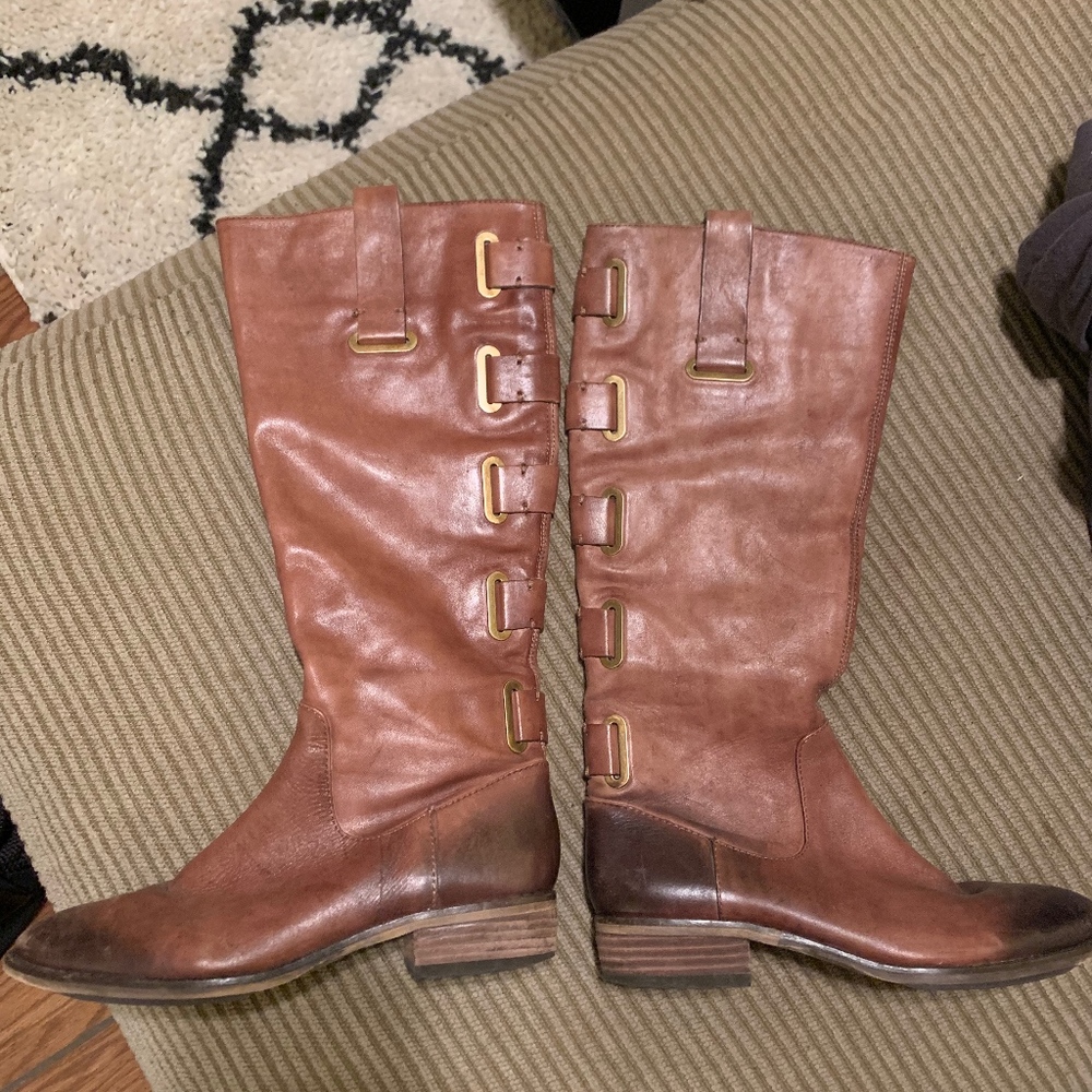 Arturo Chiang Riding Boots Size 6
